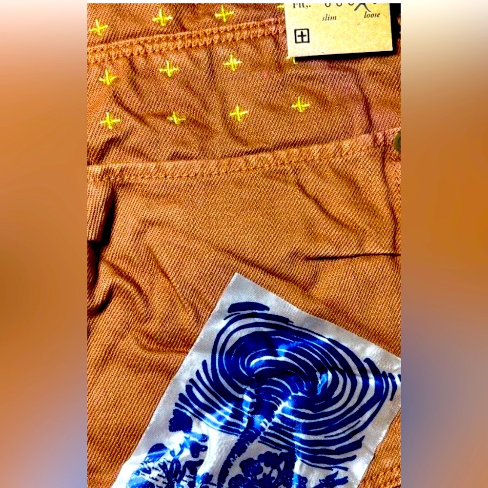 NWT RARE HIGH WAISTED CLAY POT JING SHORT SELVEDGE AUSTRALIAN IMPORTED DENIM - Picture 4 of 14